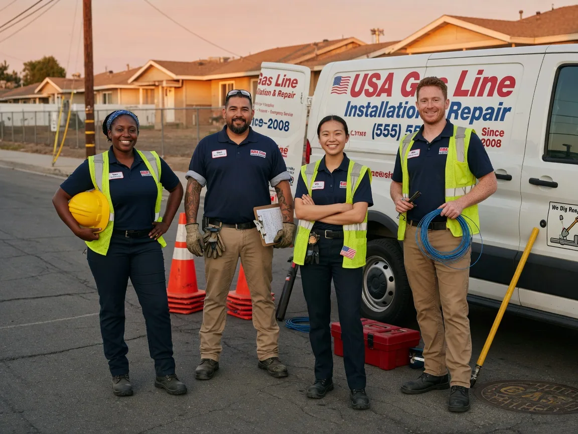 Gas Line Installation company in Flaxton, ND